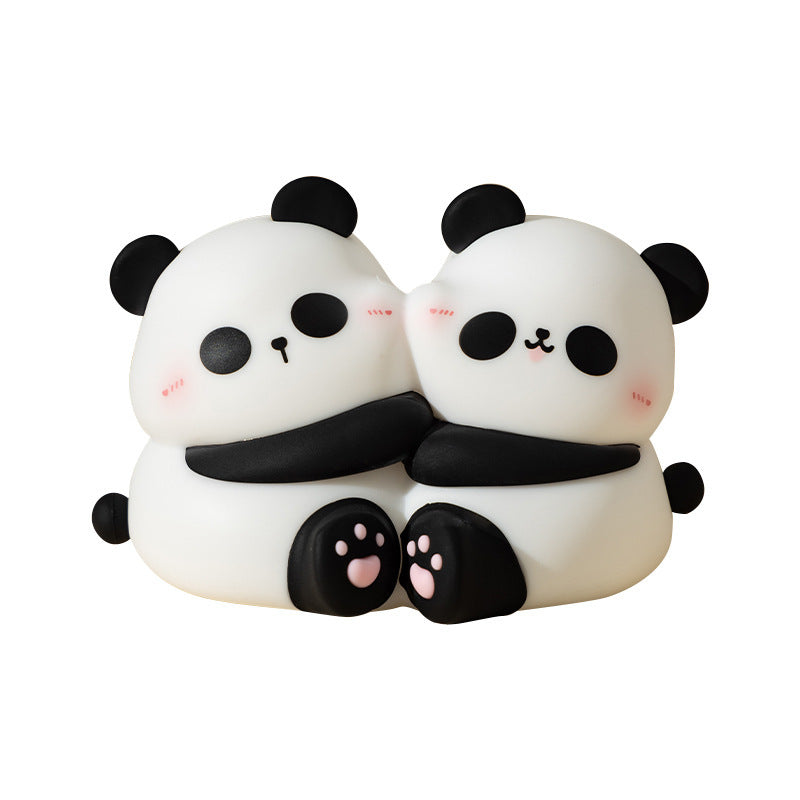 Panda Hug LED Night Light- Valentine Gift