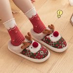 Load image into Gallery viewer, Cute Christmas Slippers
