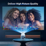 Load image into Gallery viewer, Home HD Projector Bluetooth Portable Mini 4K Mini Phone Y5S Home Theater Projector
