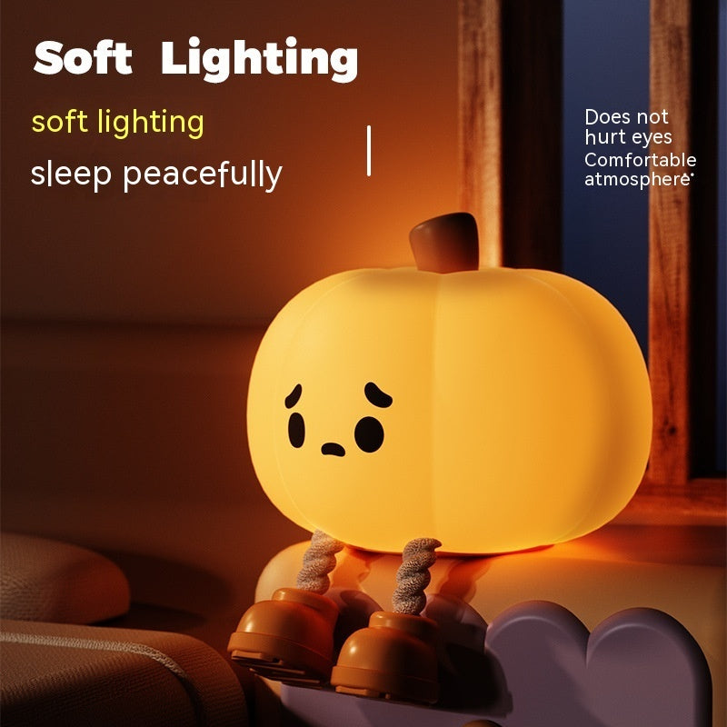 Cute pumpkin Silicone  Light