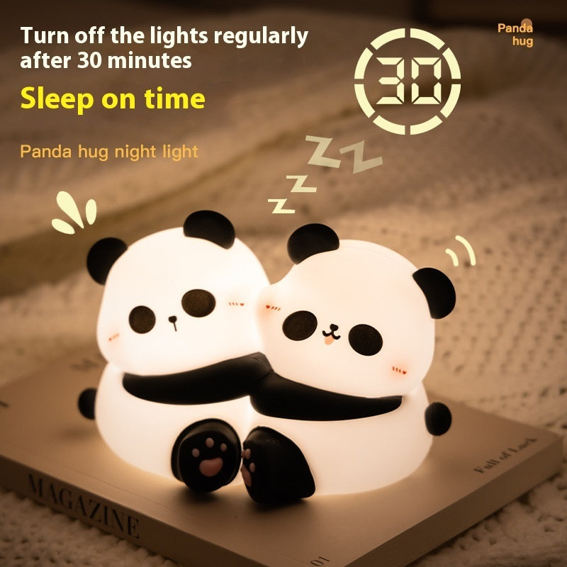 Panda Hug LED Night Light- Valentine Gift