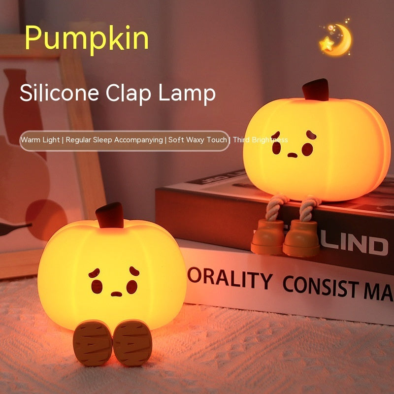 Cute pumpkin Silicone  Light