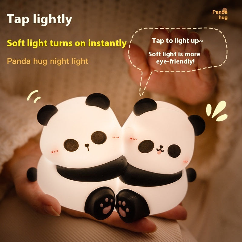 Panda Hug LED Night Light- Valentine Gift